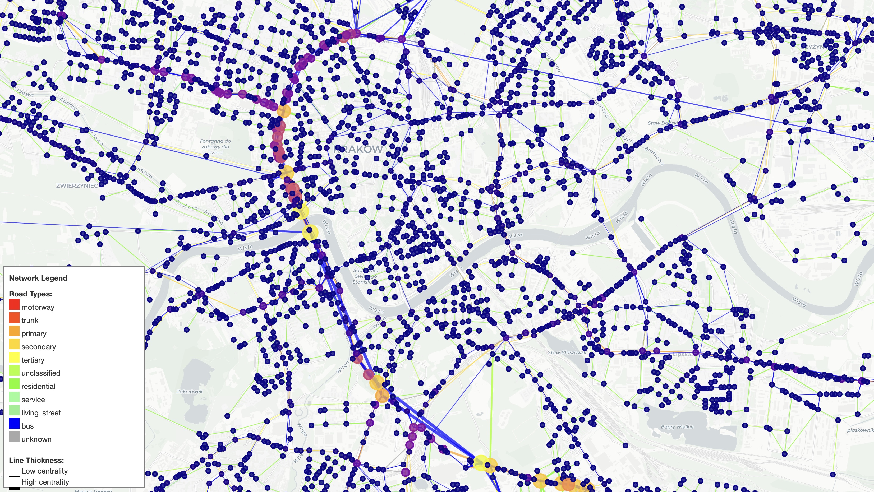 Betweenness Multimodal
